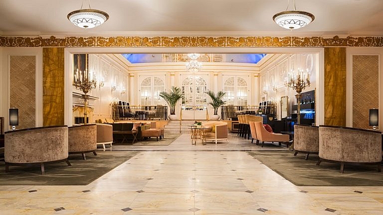 Lobby of The Ritz-Carlton Montreal