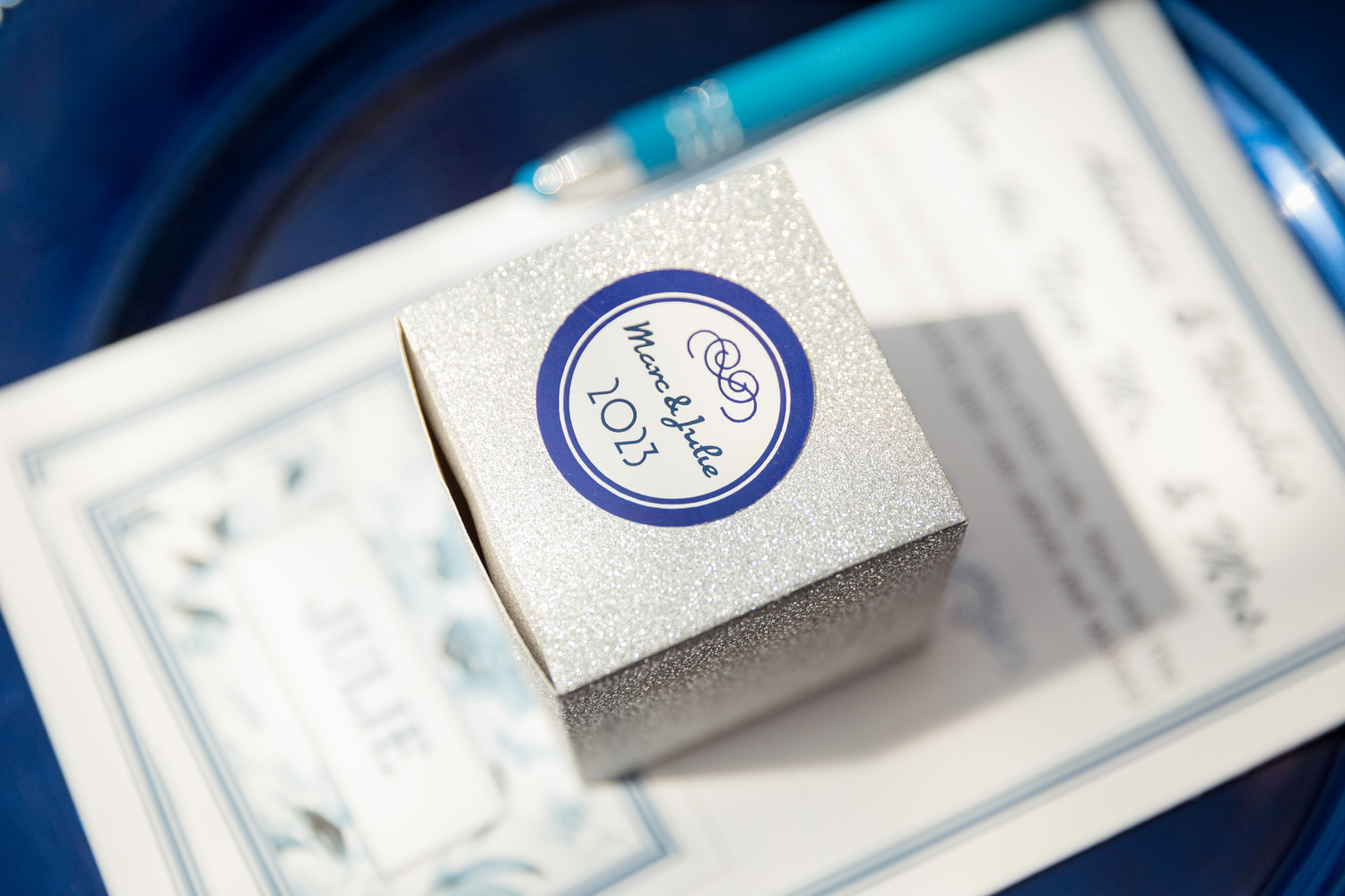 Wedding stationery example